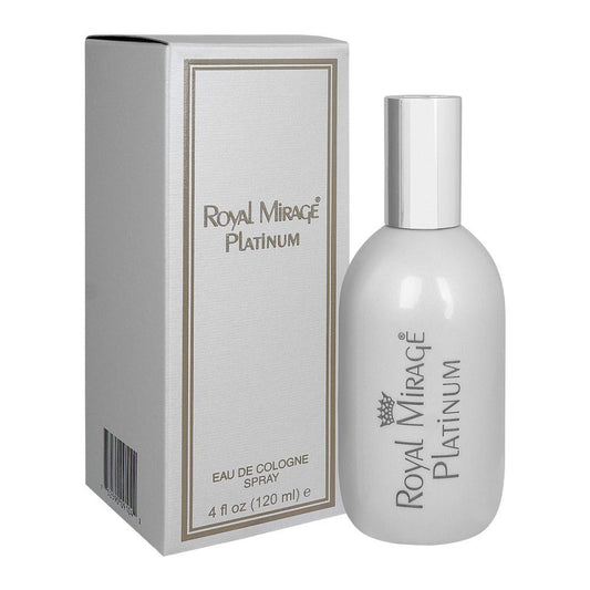 Royal Mirage Platinum Eau De Parfum, 120ml | United States | Fragrance For Men & Women