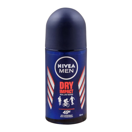 Nivea Men 48H Dry Impact Anti-Perspirant Roll On Deodorant | Germany | Dedorant for  Men.