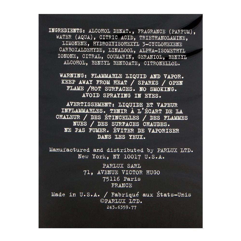 Kenneth Cole Vintage Black Eau De Toilette |United States | perfume  For Men.