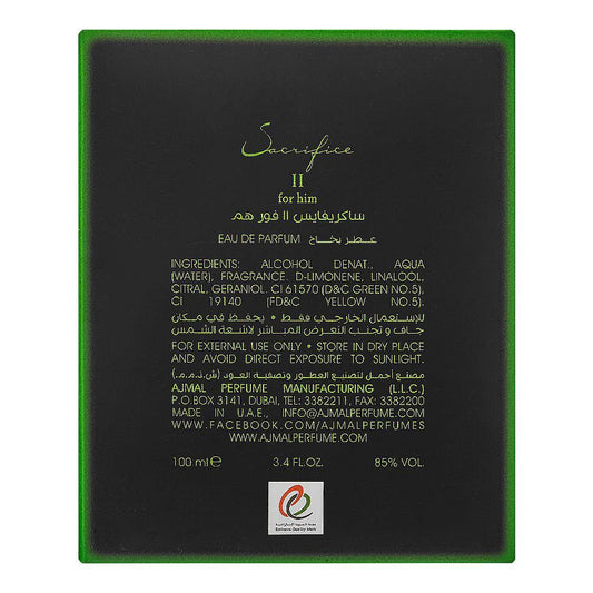 Ajmal Sacrifice, Eau de Parfum, 90ml | United Arab Emirates | Fragrance For Men