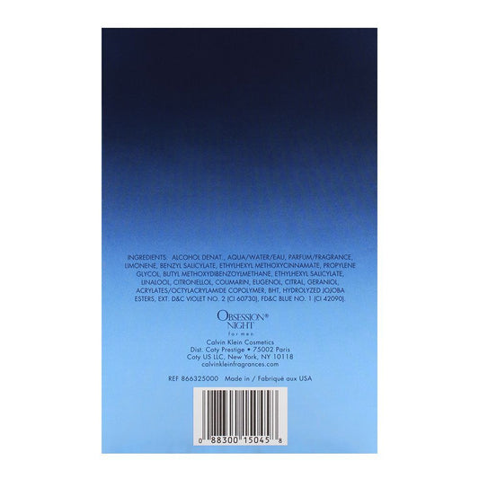 Calvin Klein Obsession Night | United States | Fragrances  For Men.