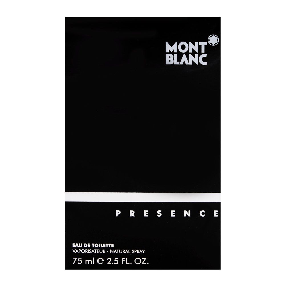 Mont Blanc Presence Men Eau De Toilette|  France | Fragrance For Men