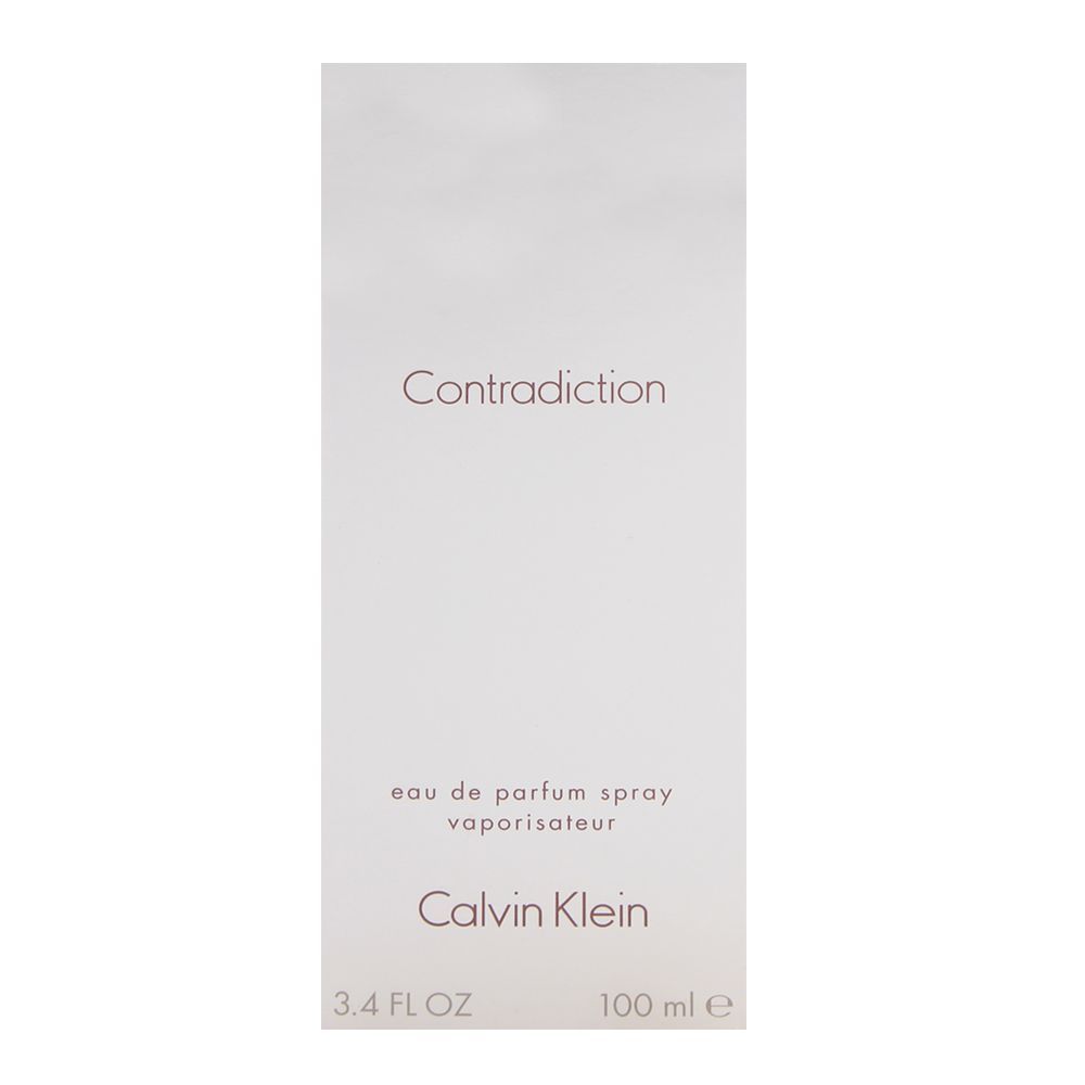 Calvin Klein Contradiction Women Eau De Parfum, 100ml | Spain | Fragrance For Women