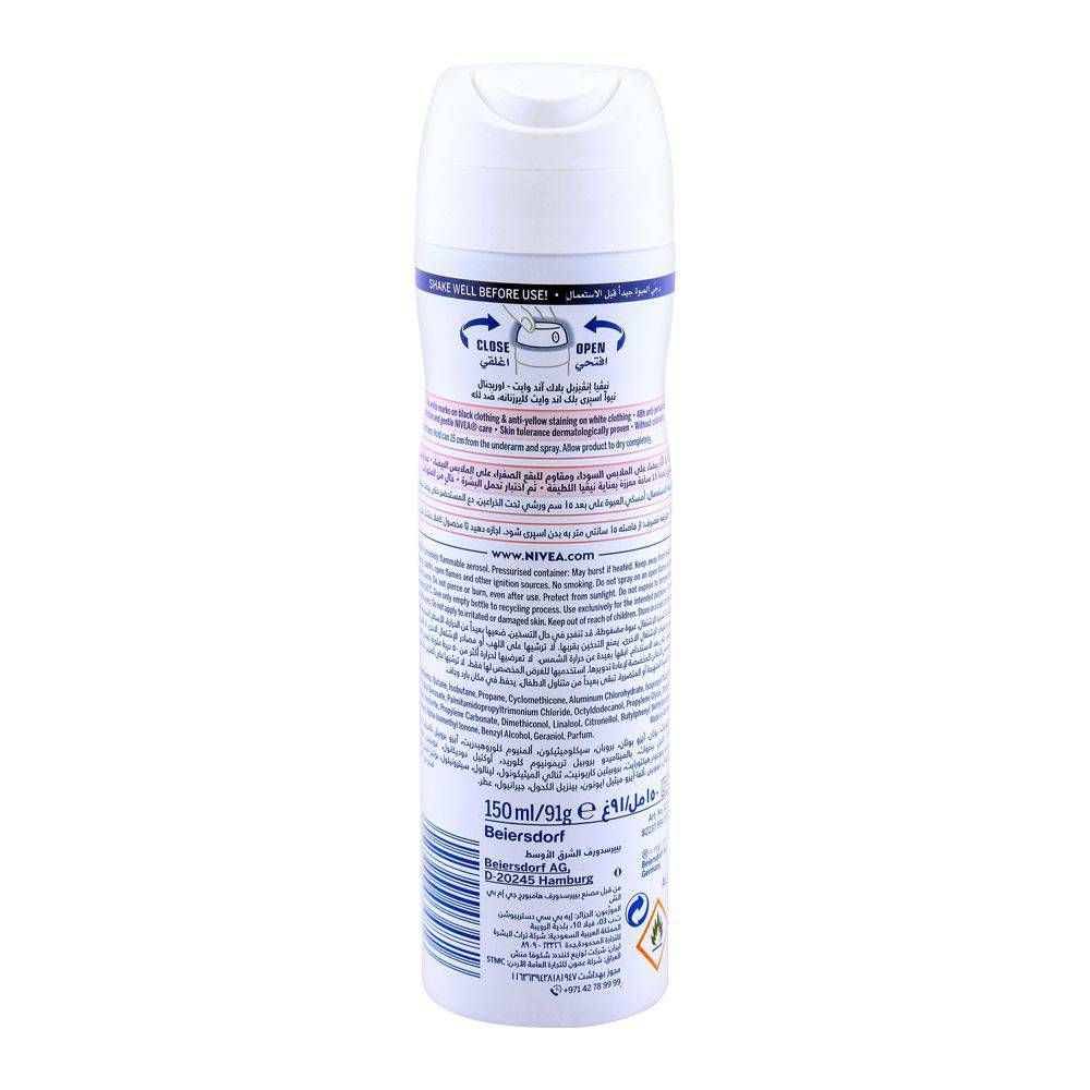 Nivea 48H Invisible Original Deodorant Spray   | Deodorant | For Women