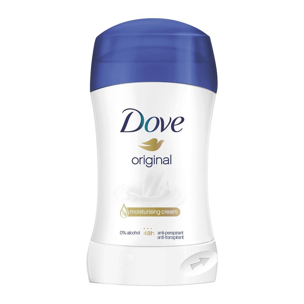 Dove 48H Original Ani-Perspirant Deodorant Stick, 0% Alcoholl | Dove | For Women