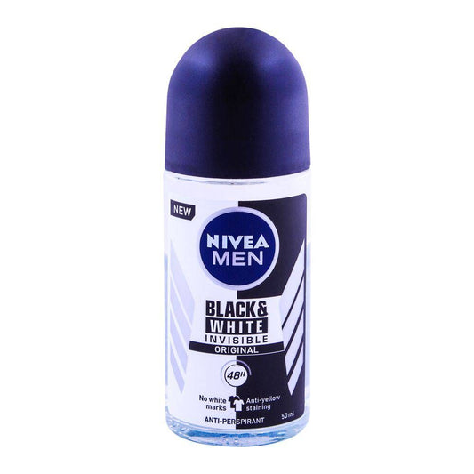 Nivea Men 48H Invisible Original Roll On, For Black & White | Germany | Dedorant for  Men.