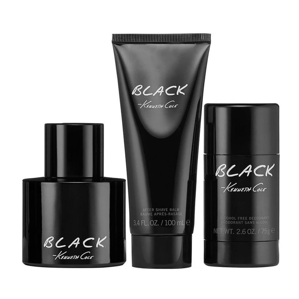 Kenneth Cole Black Men Perfume Set |United States | perfume  For Men.