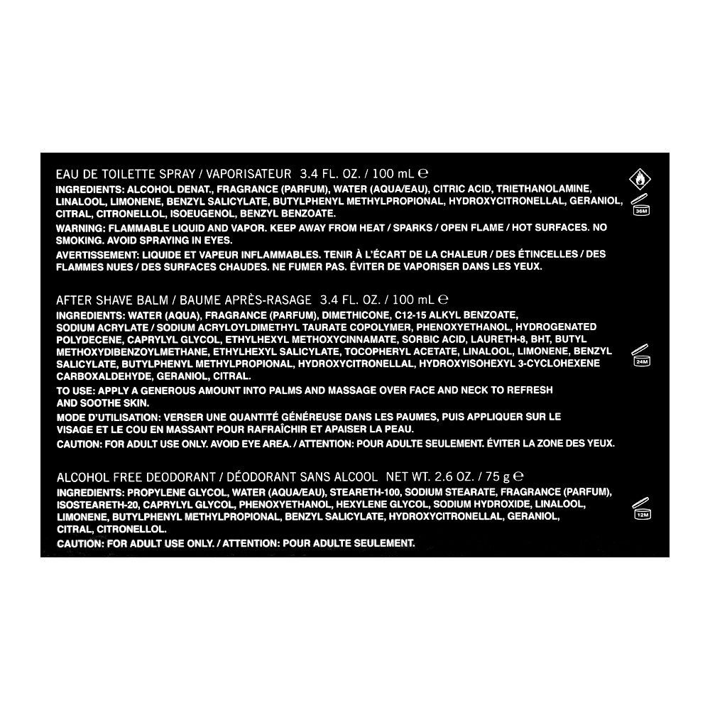 Kenneth Cole Black Men Perfume Set |United States | perfume  For Men.