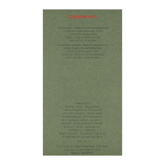 Hugo Boss Men Eau De Toilette, Green | United Kingdom | Fragrance For Men.