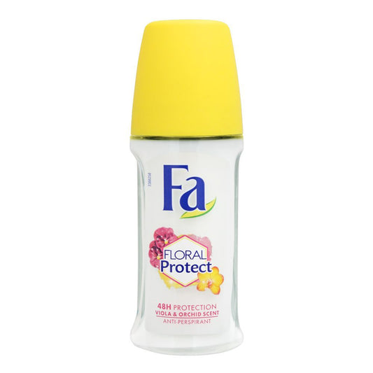 Fa 48H Protection Floral Protect Viola & Orchid Scent Roll-On DeodoraT| Deodorant | For Women