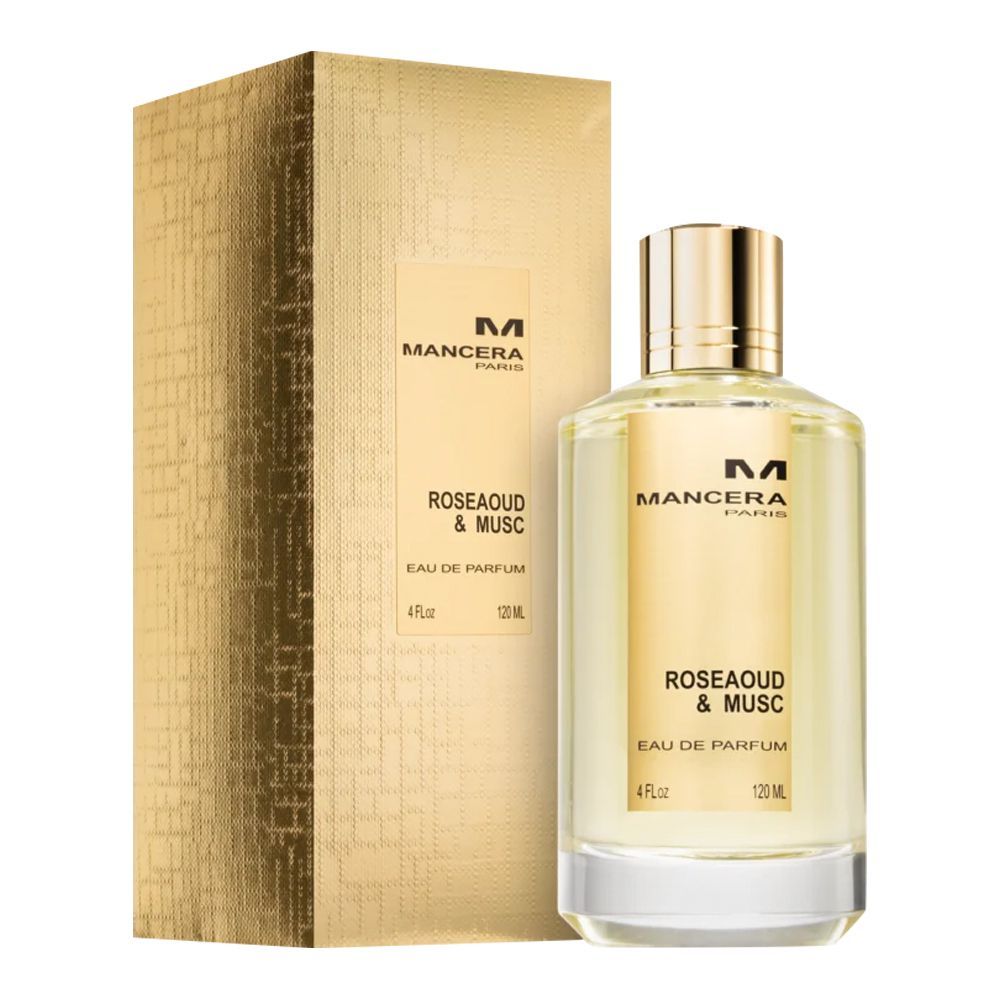 Mancera Rose Aoud & Musc Eau De Parfum, 120ml | France | For Men & Women