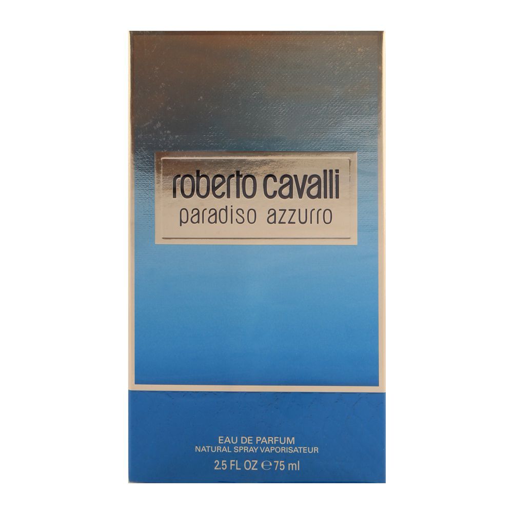 Roberto Cavalli Paradiso Azzurro Eau De Parfum | France |  Fragrance For Women.