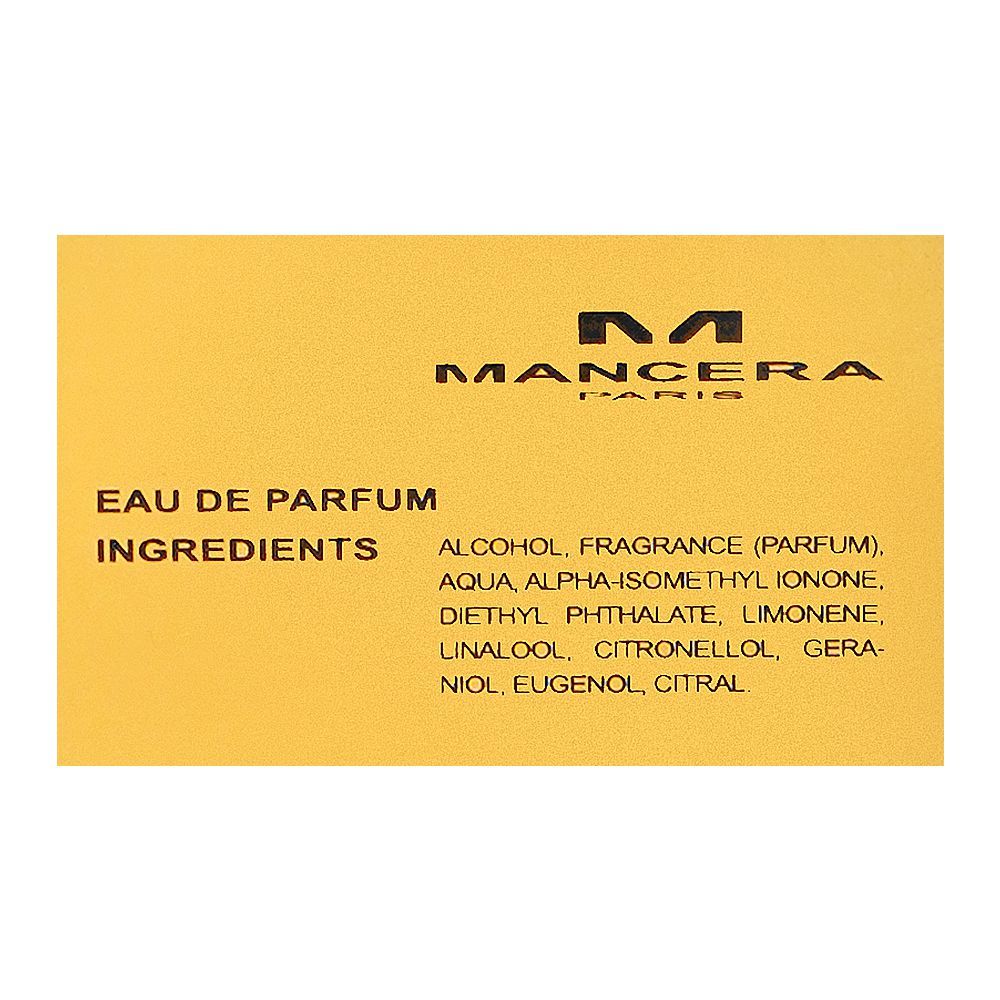 Mancera Aoud Vanille Eau De Parfum, 120ml | France | For Men & Women