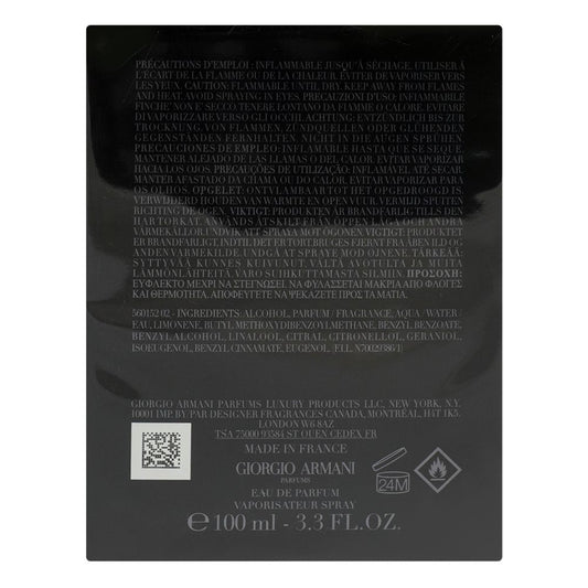 Giorgio Armani Prive Bios D'Encens, Eau de Parfum, 100ml | France | Fragrance For Men & Women