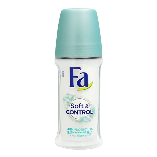 Fa 48H Protection Soft & Control Fresh Jasmine Scent Roll-On Deodorant| Deodorant | For Women