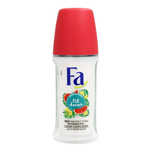 Fa 48H Protection Island Vibes Fiji Dream Watermelon Ylang Ylang Scent Roll-On Deodorant| Deodorant | For Women