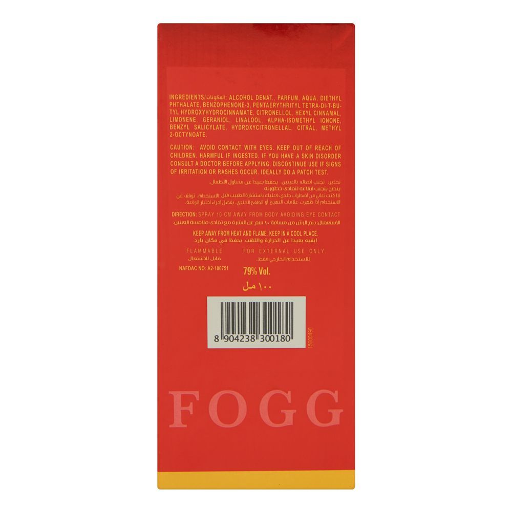 Fogg Scent Intense Aromatic, Eau de Parfum, 100ml | United Arab Emirates | Fragrance For Men