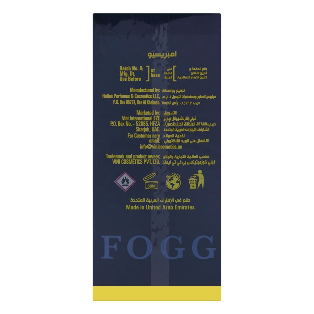 Fogg Scent Impressio, Eau de Parfum, 100ml | United Arab Emirates | Fragrance For Men