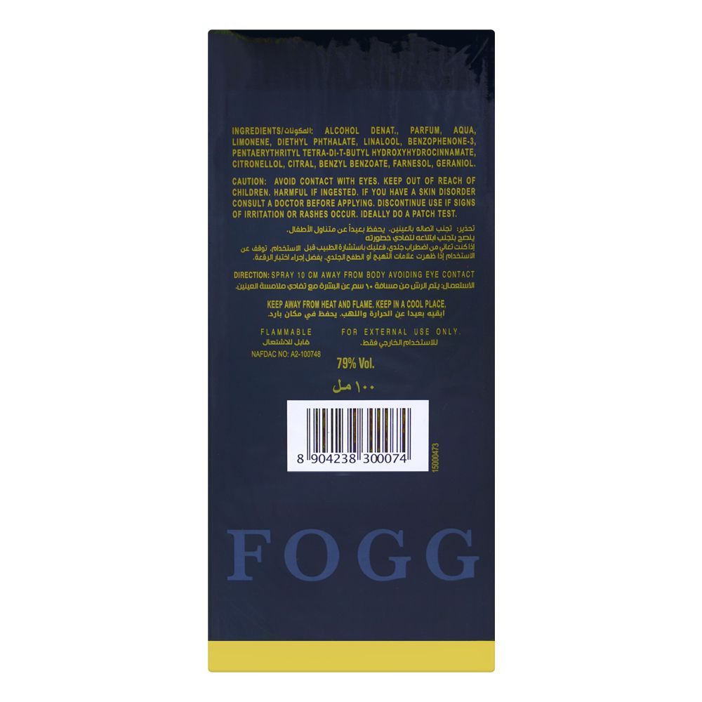 Fogg Scent Impressio, Eau de Parfum, 100ml | United Arab Emirates | Fragrance For Men