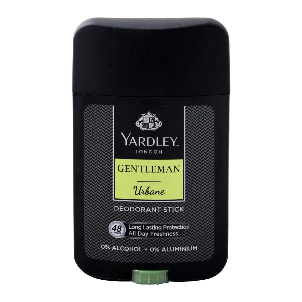 Yardley Gentleman Urbane Deodorant Stick, Alcohol & Aluminium| United Arab Emirates | For Men.