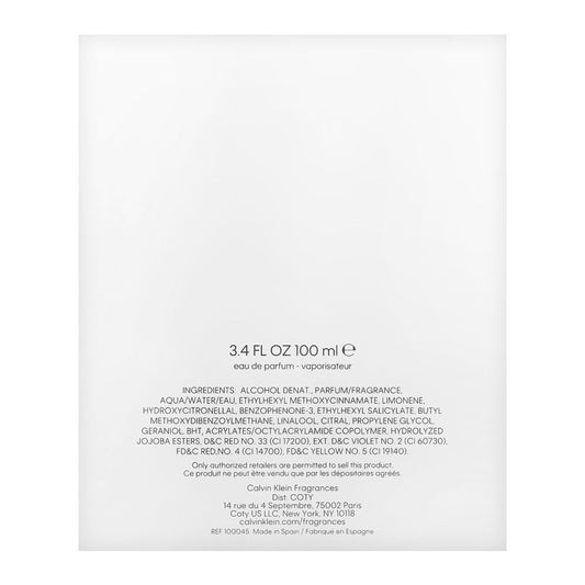 Calvin Klein Women Eau De Parfum, 100ml | Spain | Fragrance For Women