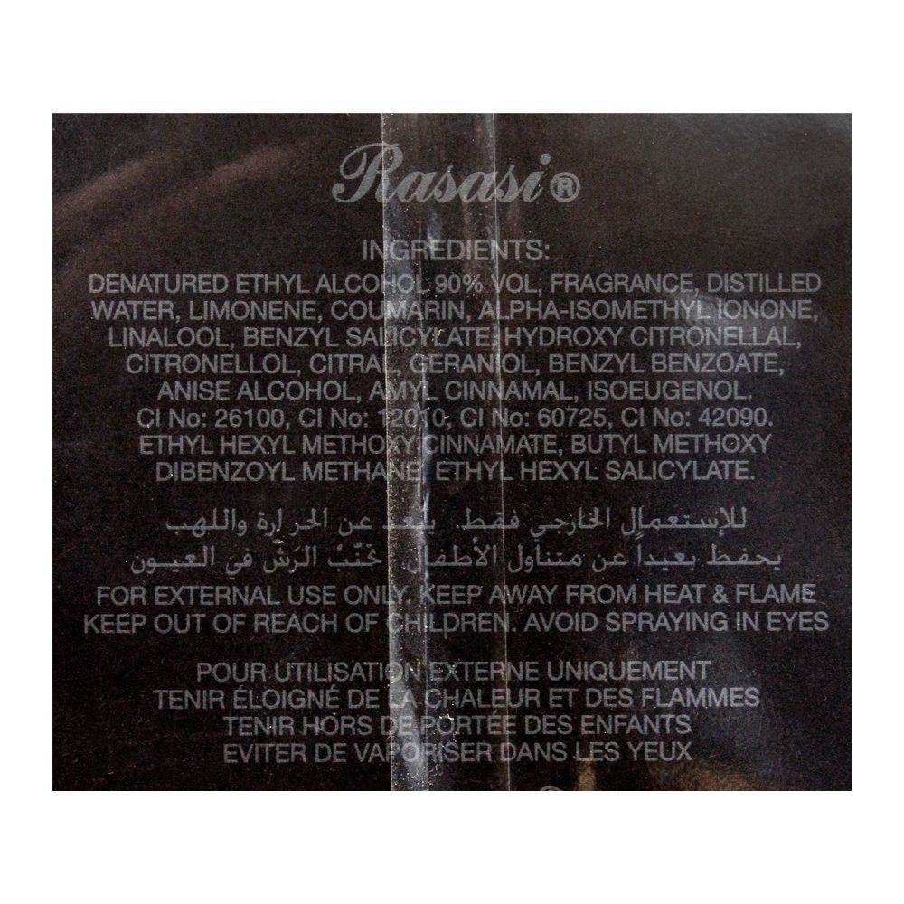 Rasasi Junoon Satin Pour Homme Eau De Parfum | United Arab Emirates |Fragrance for Men .