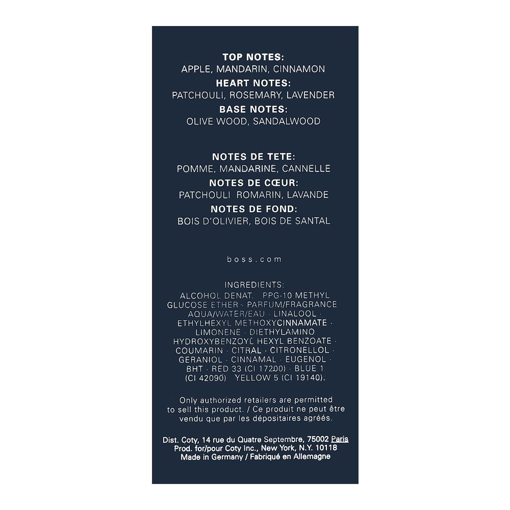 Hugo Boss Bottled Infinite Eau De Parfum | Germany | Fragrance For Men.