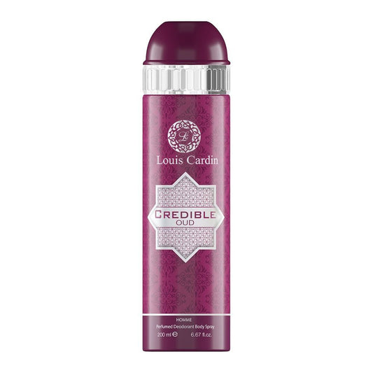 Louis Cardin Credible Oud Homme Deodorant Spray| United Arab Emirates | For Men.