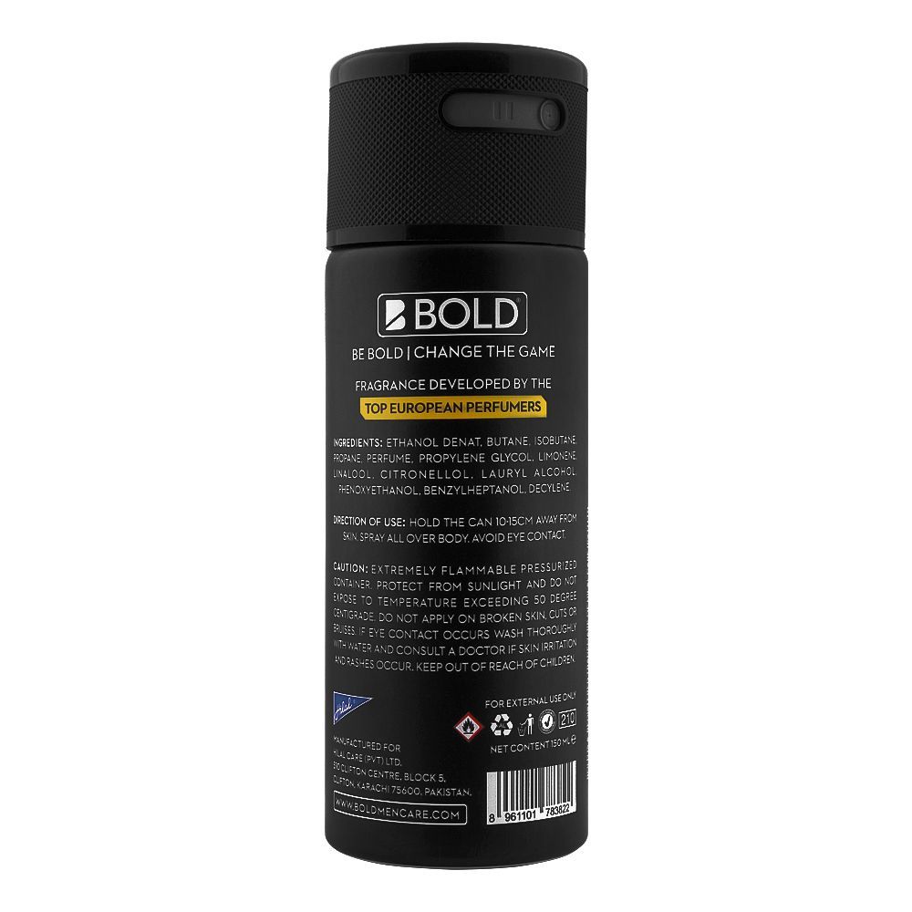 Bold Groove Long Lasting Deodorant Body Spray, For Men| Deodorant | For Men