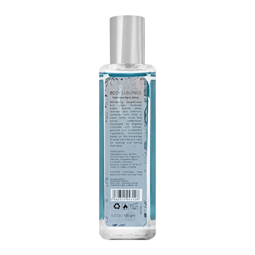 Body Luxuries Miracle Perfumed Body Spray| United Kingdom | For Women