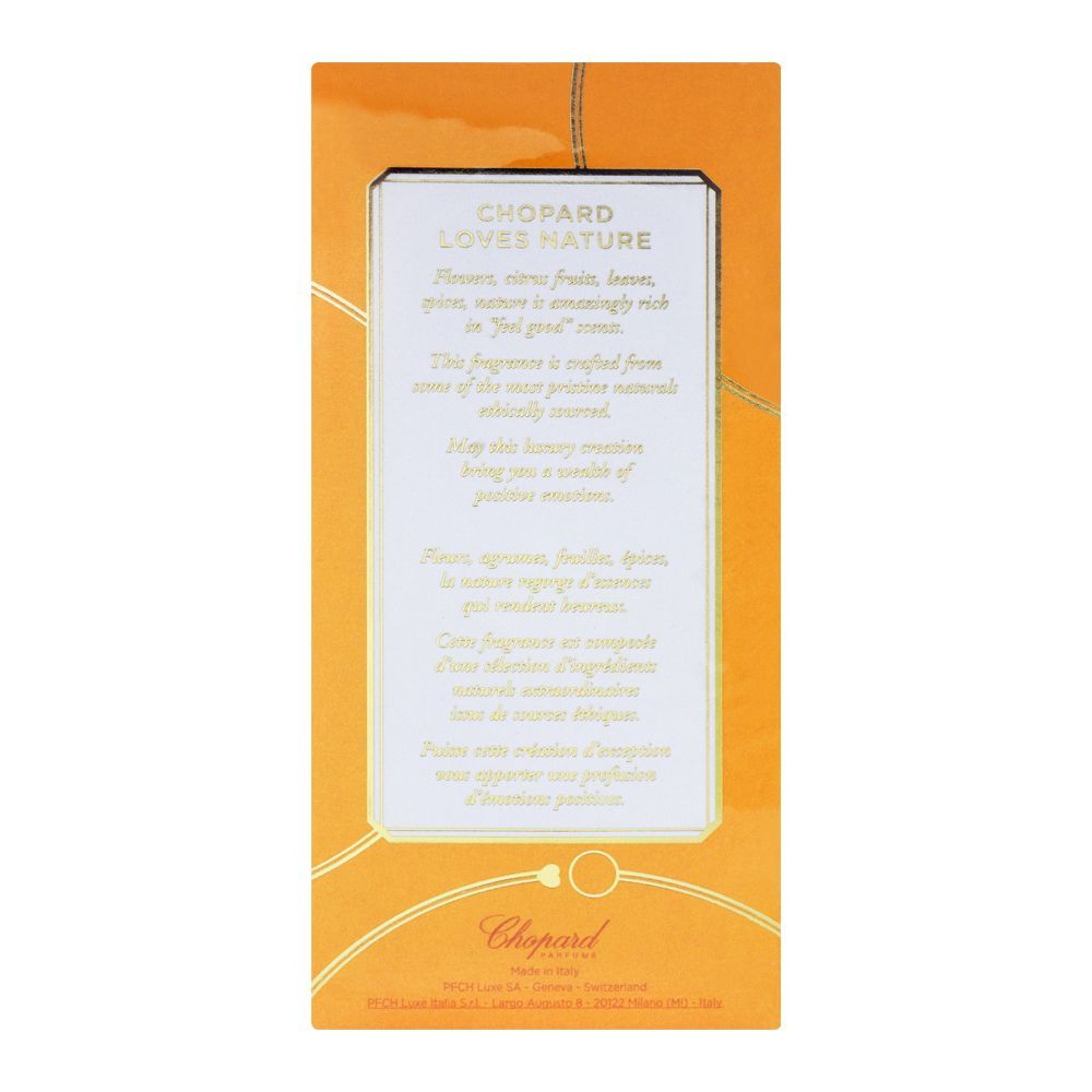 Chopard Happy Bigaradia Eau De Parfum | Italy |  Fragrance For Women.