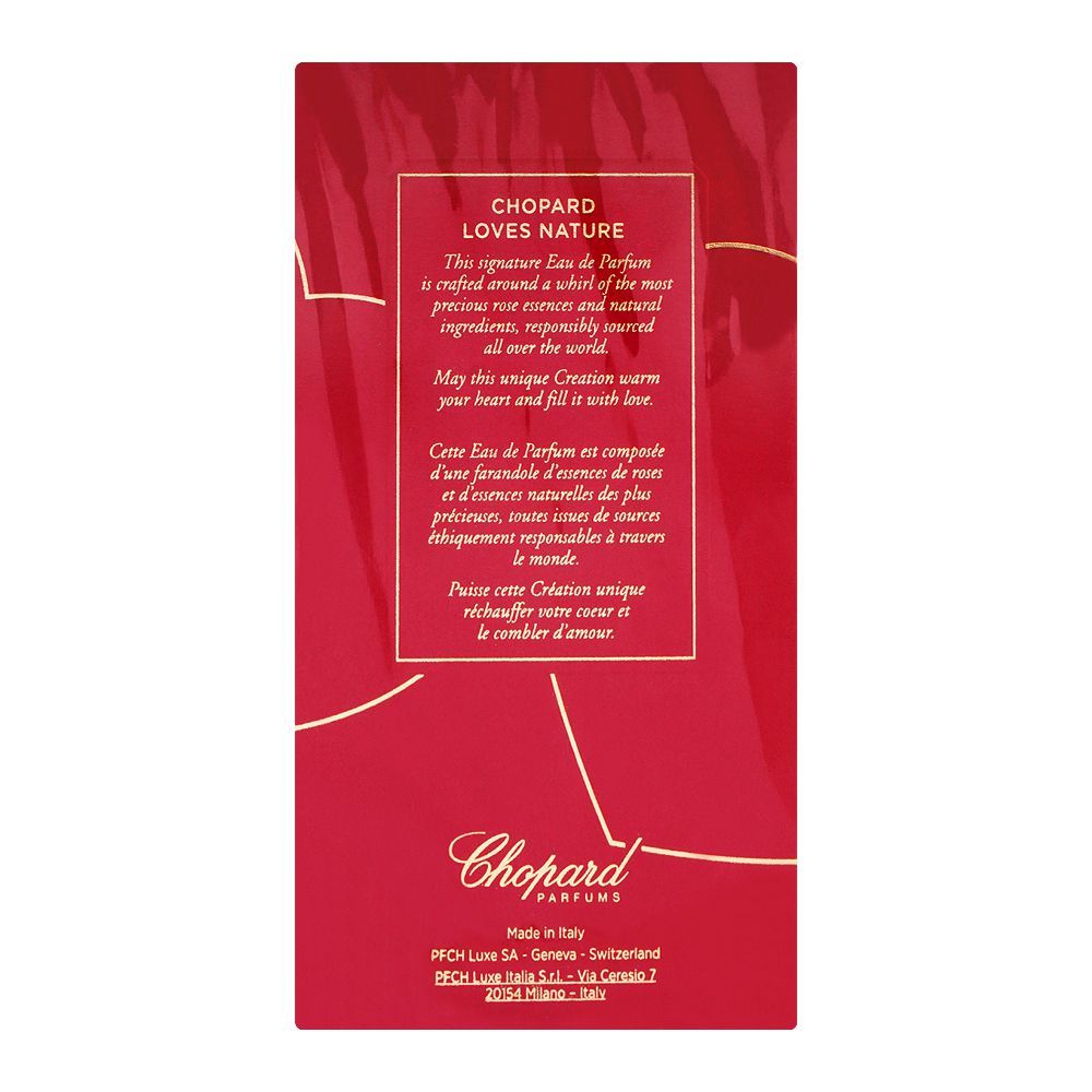 Chopard Love Eau De Parfum | Italy |  Fragrance For Women.