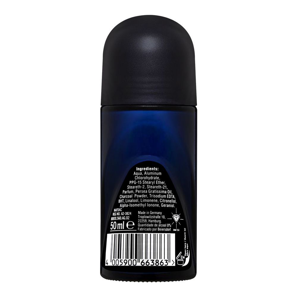 |Nivea Men 48H Deep Dry & Clean Feel Anti-Perspirant Roll-On| Germany | Dedorant for  Men.