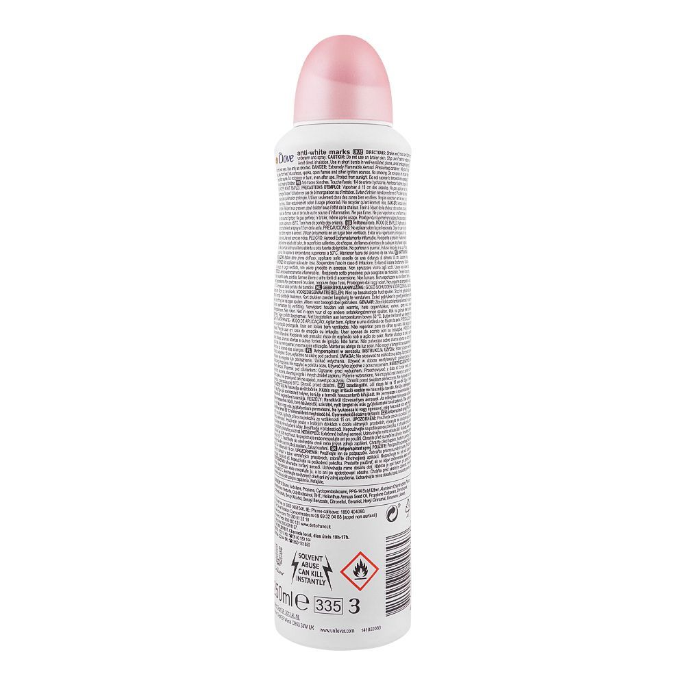 Dove Invisible Care Floral Touch Women Deodorant Spray, 250ml | Dove | For Women