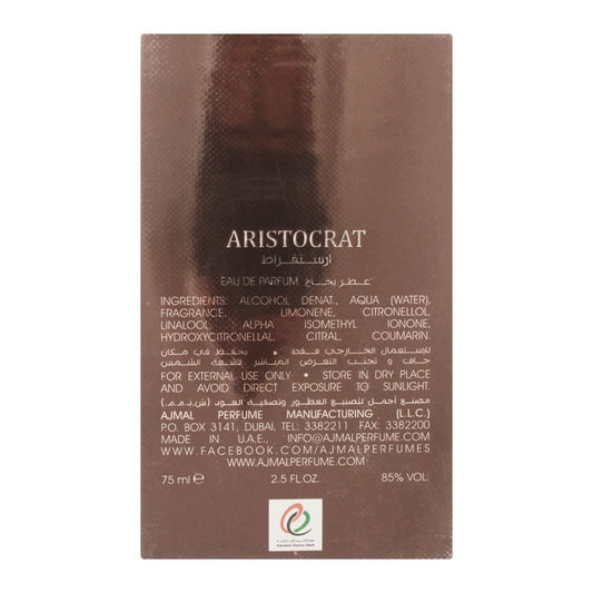 Ajmal Aristocrat Eau De Parfum| United Arab Emirates | perfume  For Men.
