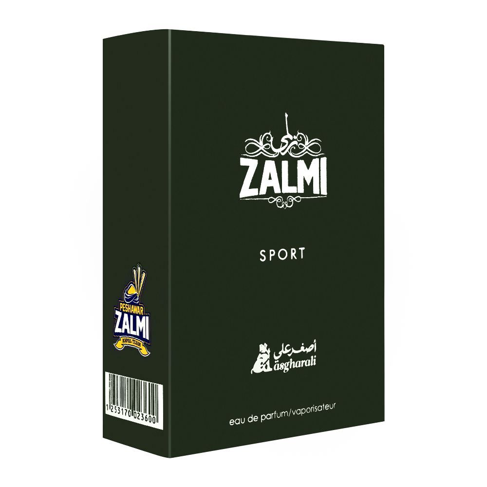 Asgharali Zalmi Sport Green Eau De Parfum |  Bahrain  | Fragrances  For Men.