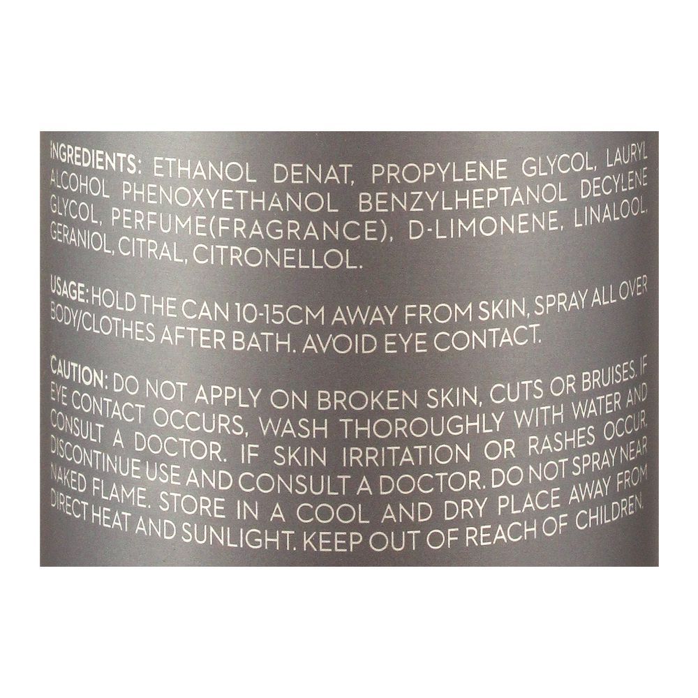 Bold Zero Zeal Continuous Perfume Body Spray| Deodorant | For Men.