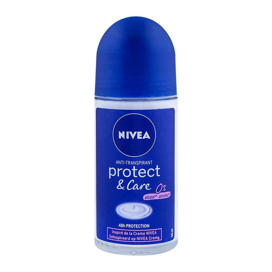 Nivea Protect & Care 0% Alcohol Roll On| Nivea | For Women