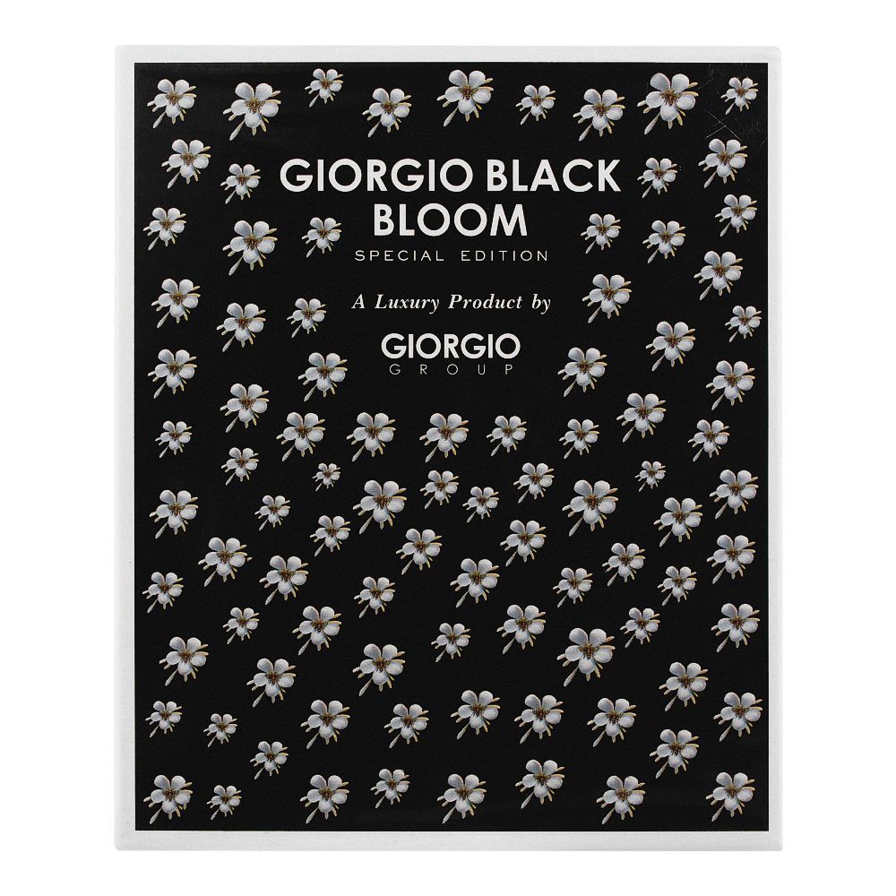 Giorgio Black Bloom Special Edition Eau De Parfum  |  france | perfume  For Men.