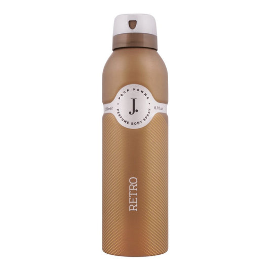 Junaid Jamshed Retro Perfume Body Spray| United Arab Emirates | For Men.