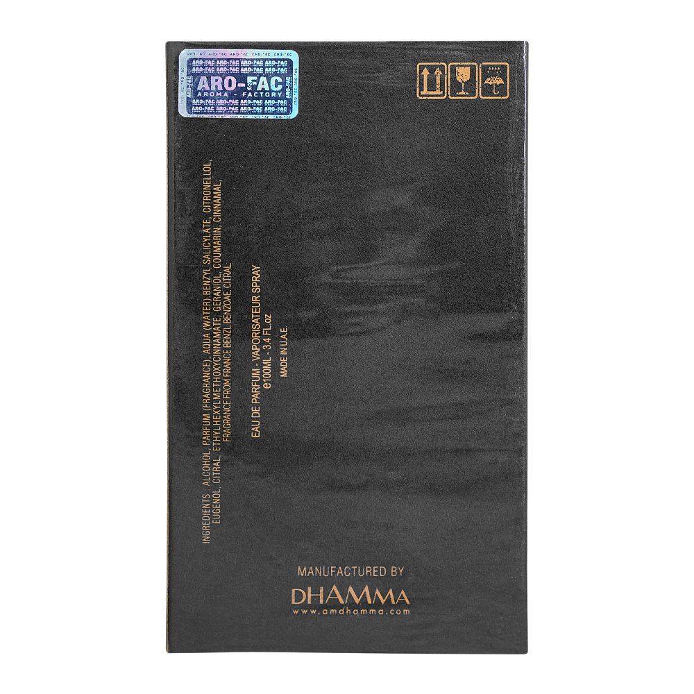 Dhamma Savage Eau De Parfum, 100ml | United Arab Emirates | Fragrance For Men & Women