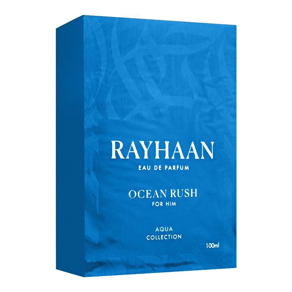 Rasasi By Rayhaan Ocean Rush For Him Eau De Parfum| United Arab Emirates |Fragrance for Men .