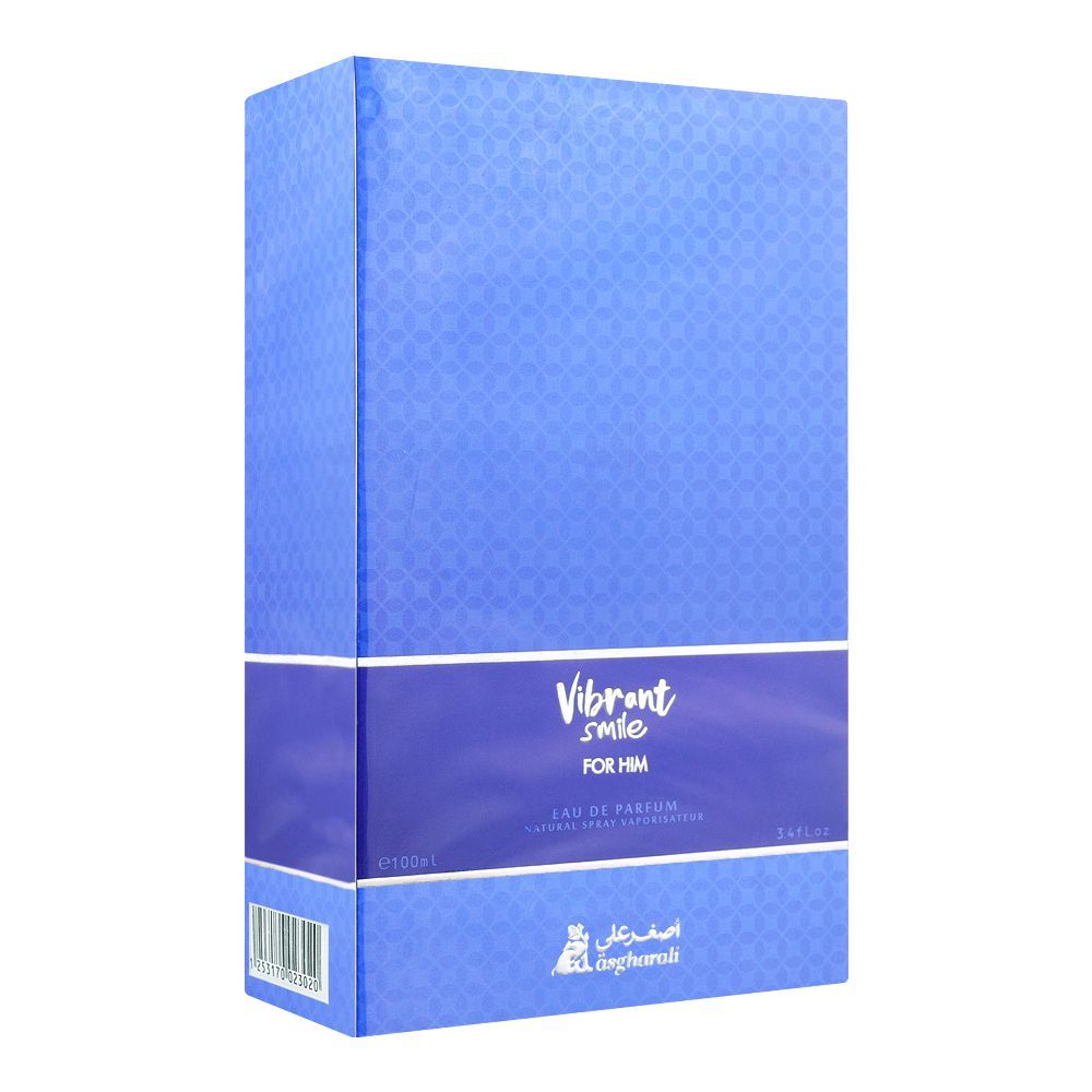 Asghar Ali Vibrant Smile For Him Eau De Parfum |  Bahrain  | Fragrances  For Men.