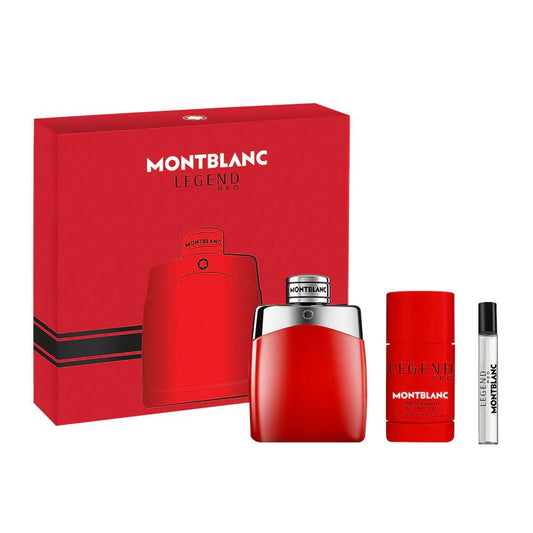 Mont Blanc Legend Red Set For Men |  France | Fragrance For Men