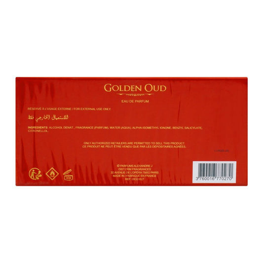 Alexandre.J The Collector Golden Oud Eau De Parfum | United Arab Emirates| perfume  For Men.