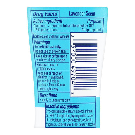 Secret PH Balancing Minerals Relaxing Lavender 48HR Invisible Solid Deodorant Stick |  United States | For Women