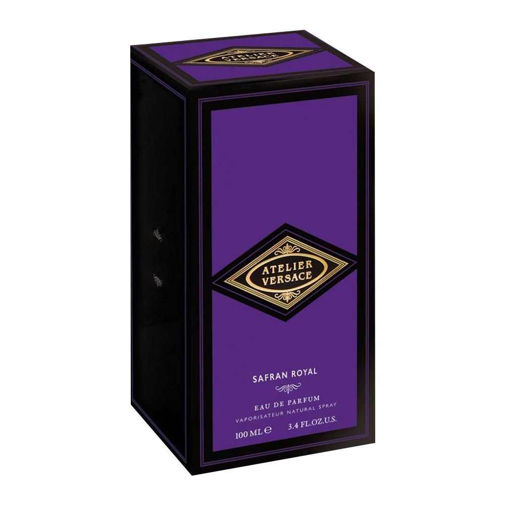 Versace Atelier Safran Royal Eau De Parfum, 100ml | Italy | Fragrance For Women