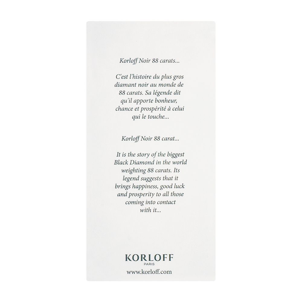 Korloff In White Eau De Toilette, 88ml | France | Fragrance For Men