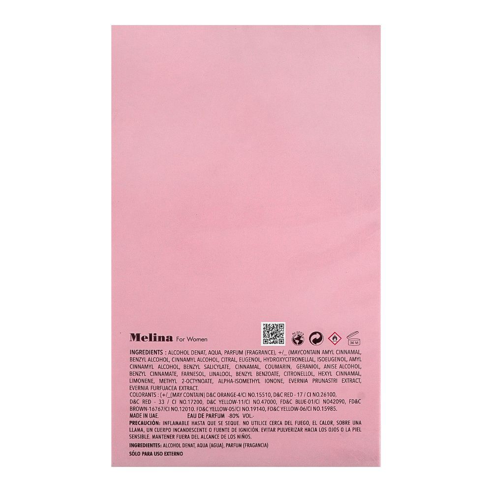 Melina For Women Emper Eau De Parfum, 90ml | United Arab Emirates | Fragrance For Women