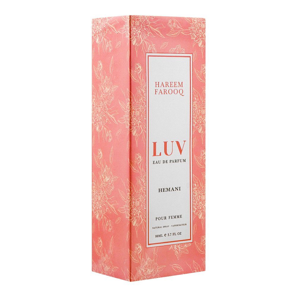 Wasim Badami Hareem Farooq LUV Pour Femme Eau De Parfu | Fragrance For Women